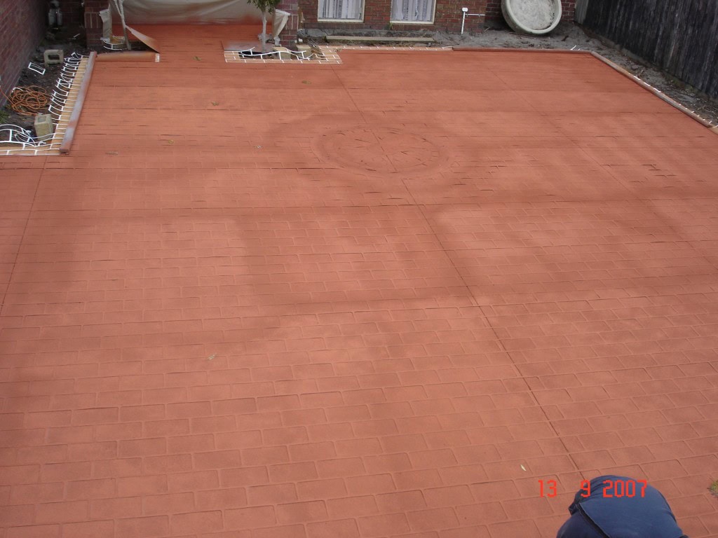 Decorative Concrete Stencil