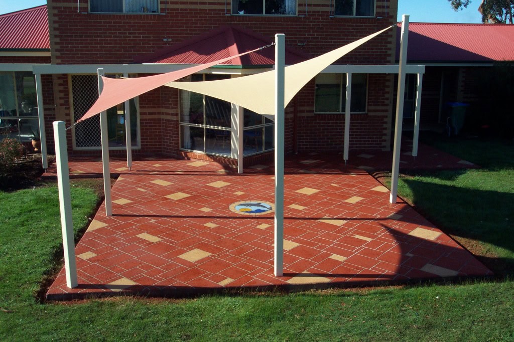 Custom Stenciled Concrete Melbourne