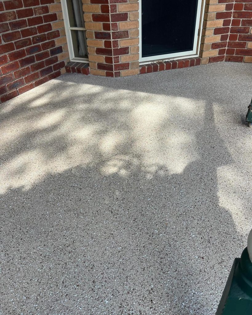 Concrete resurfacing finish Narre Warren non slip entry area