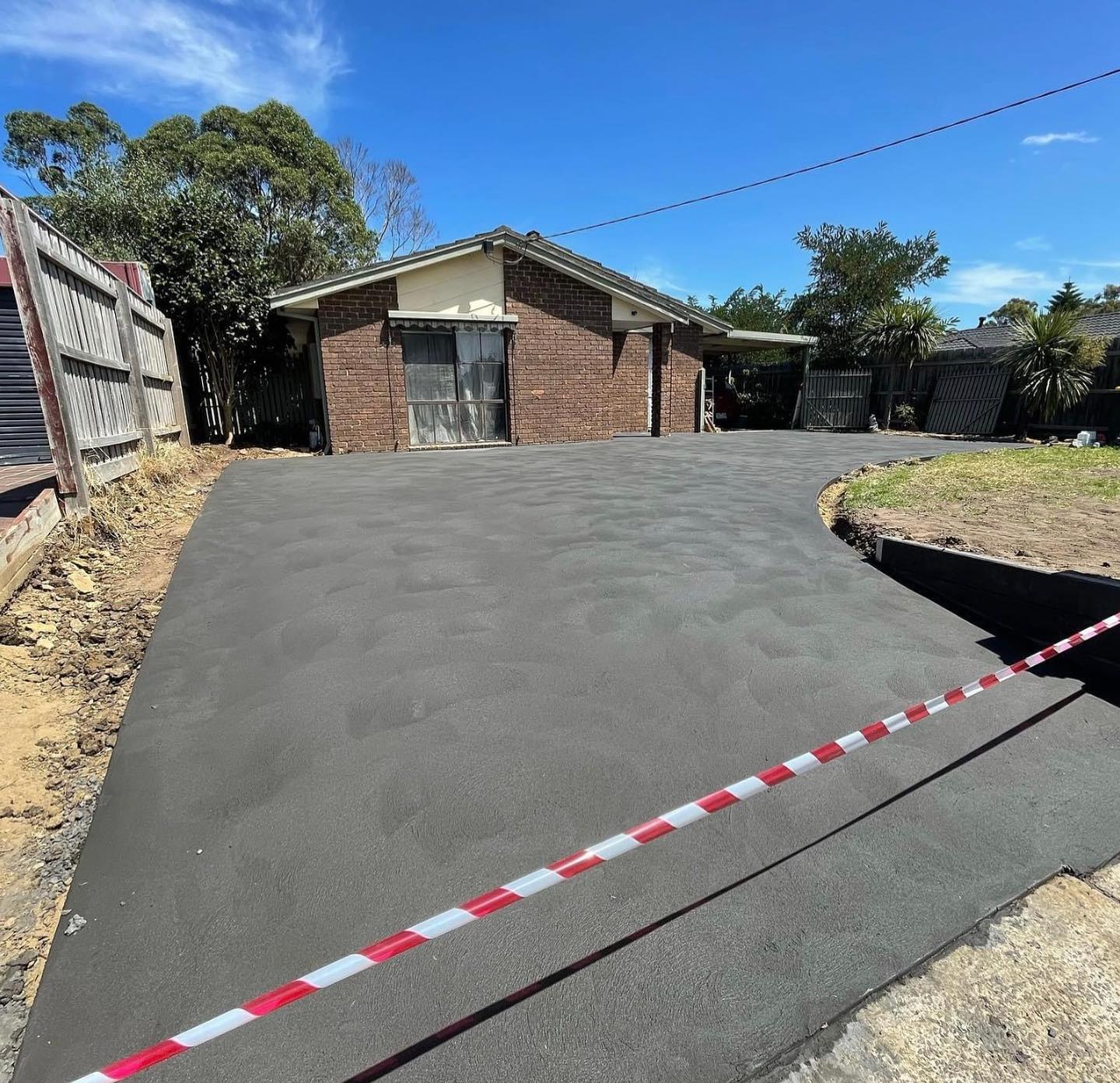 Concrete driveway restoration Melbourne