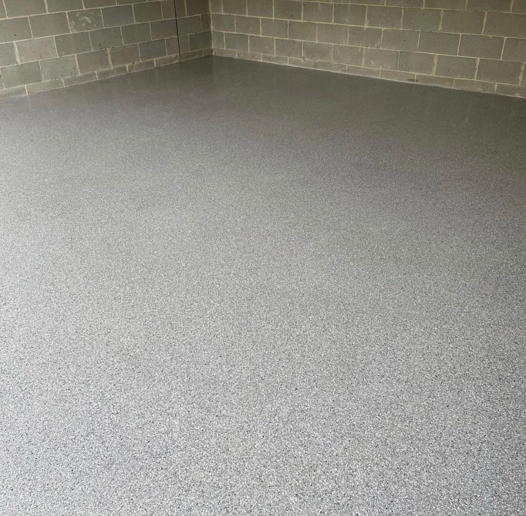 Epoxy flake garage flooring Mornington Peninsula