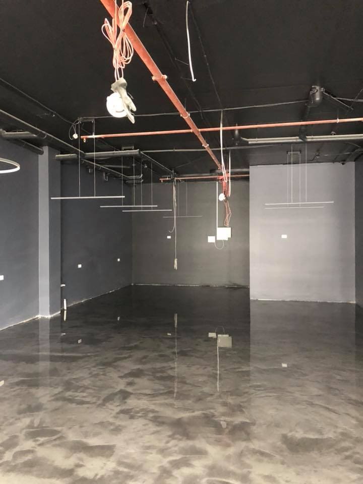 Metallic epoxy flooring installation completed in Bentleigh Melbourne