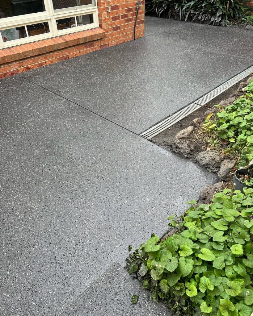 Concrete Resurfacing Entertainment Area Box Hill — Decorative Spray-On Finish