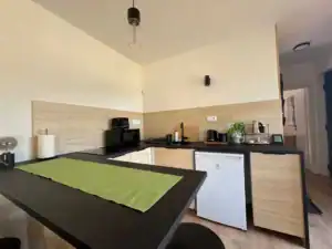 Barázdabillegető apartman konyha felszereltség