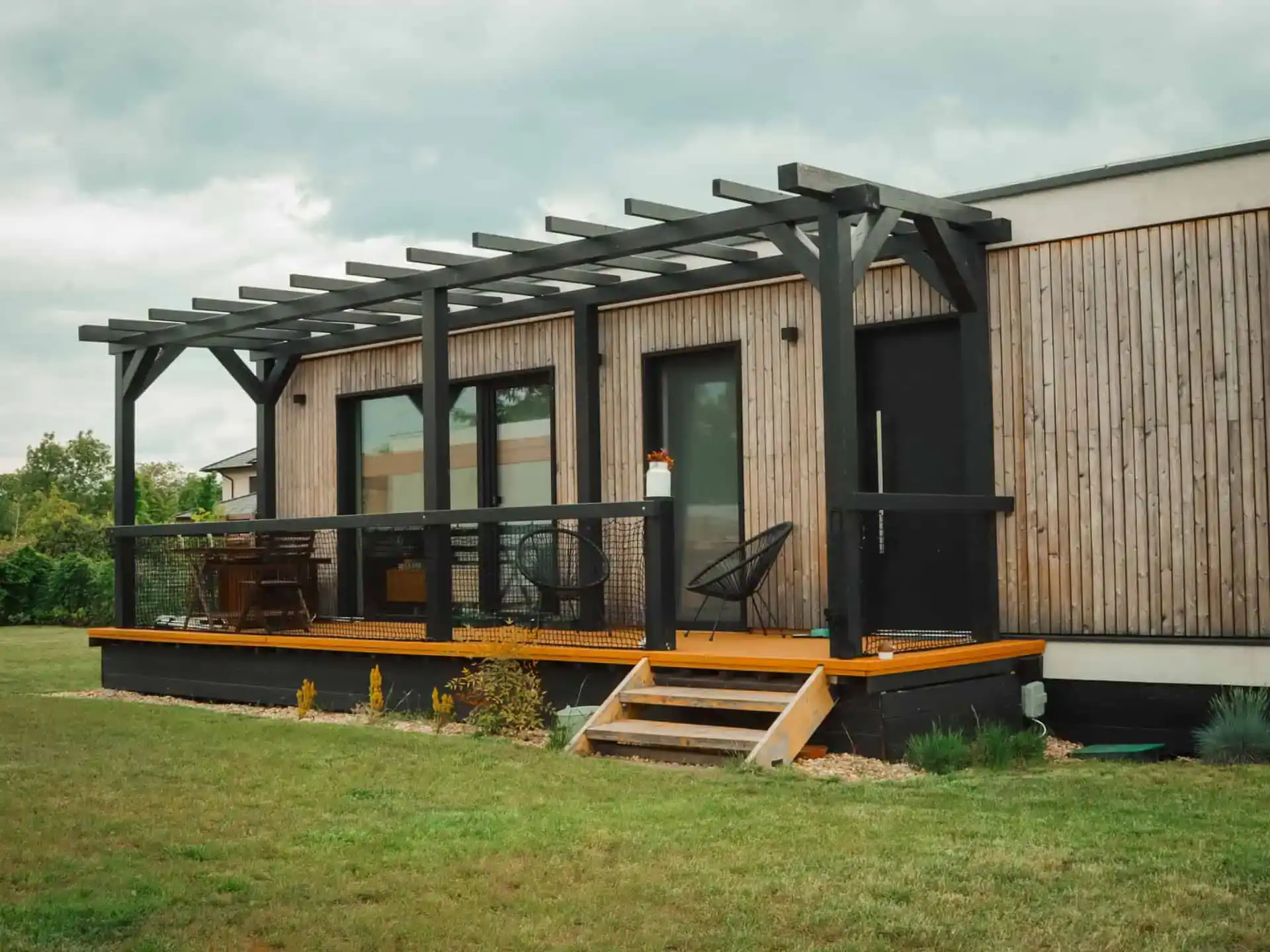 Barázdabillegető exkluzív apartman terasz Tisza-tó