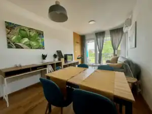 Füstifecske prémium apartman nappali és étkező