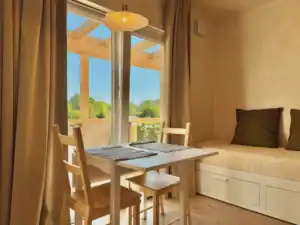 Jégmadár standard apartman nappali és étkező
