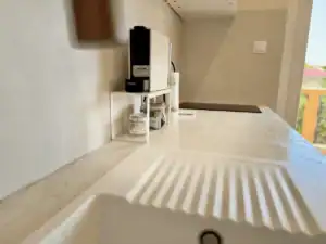 Jégmadár apartman konyhasarok részlet