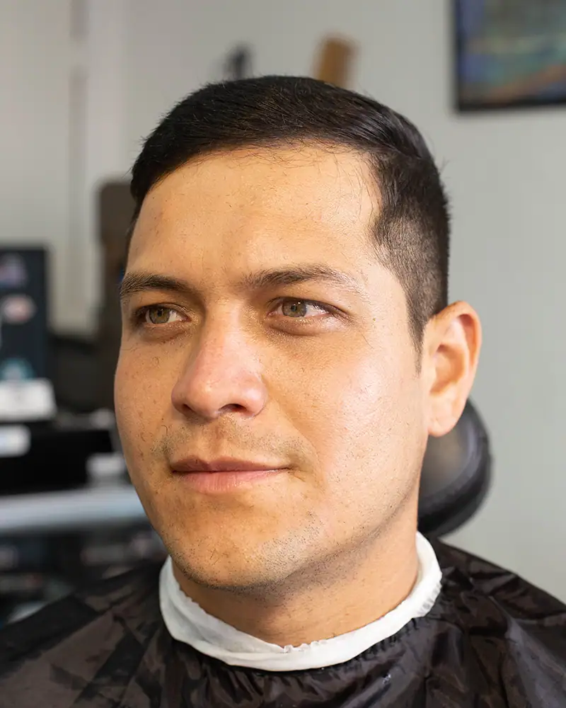 a comb over haircut done near lawndale