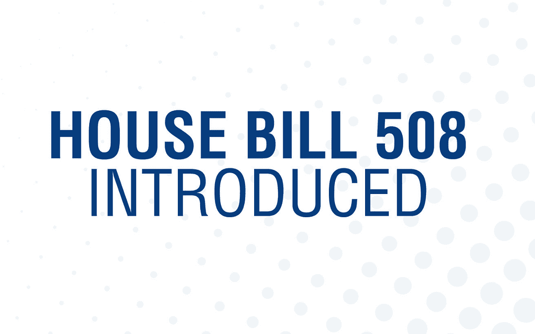 House Bill 508 Introduced