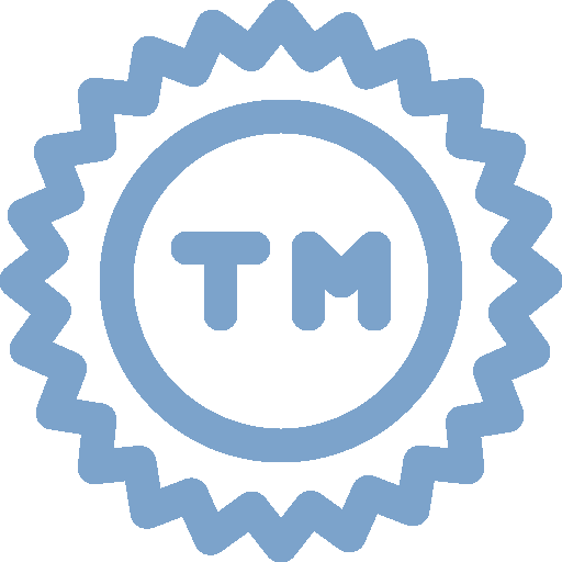trademarks and intellectual property icon