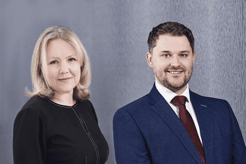 Mark Gregory, Trainee Solicitor and Gill Waddington, Director of Private Client Department