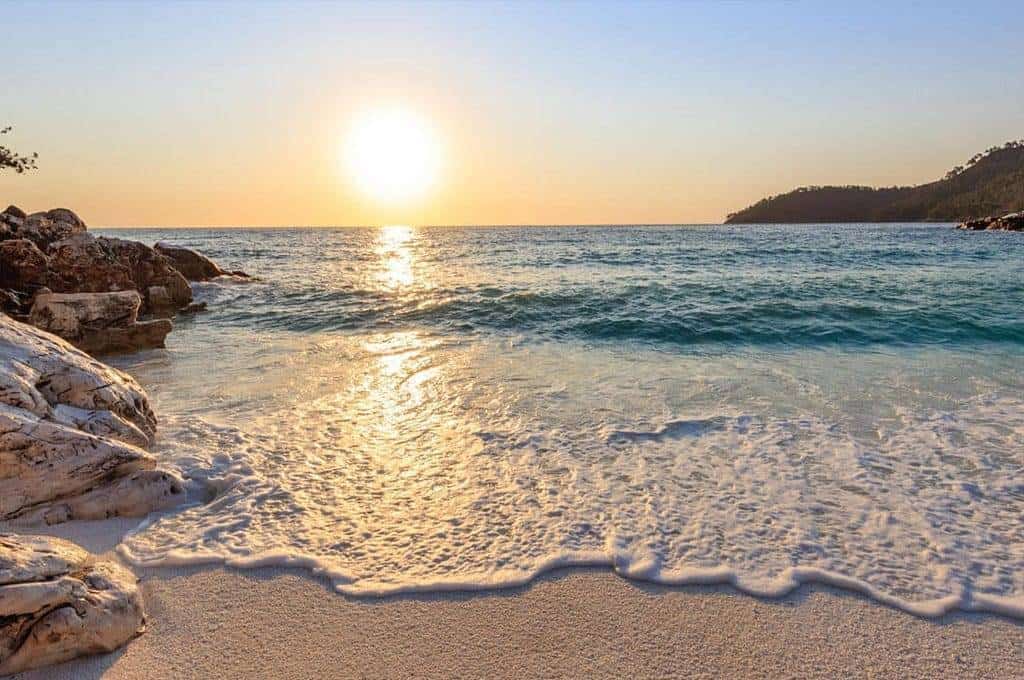 Sunset moments in Thassos