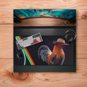 ARC Raiders Inspired Scrappy Desk Mat