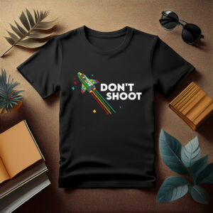 “Don’t Shoot” Funny Retro Gamer Shirt