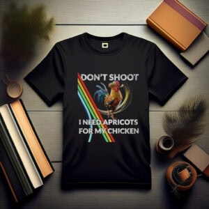 Don’t Shoot I Need Apricots for My Chicken Tee