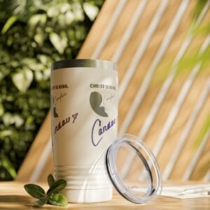 Candace Owens Christ Is King Ringneck Tumbler, 20ozusa