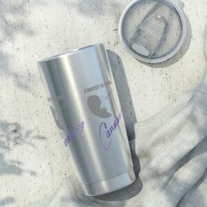 Candace Owens Christ Is King Vagabond 20oz Tumbler USa