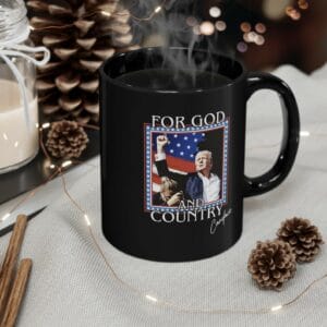 Candace Owens For God and Country Mug Cup