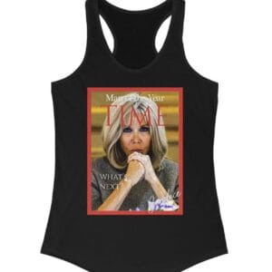 Candace Owens Man Of The Year Women's Ideal Racerback Tanks