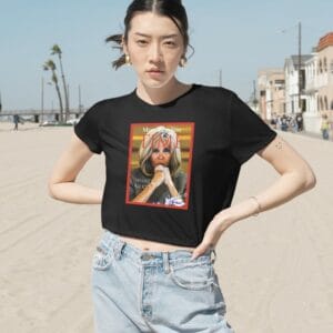 Man Of The Year Women's Flowy Cropped Shirts