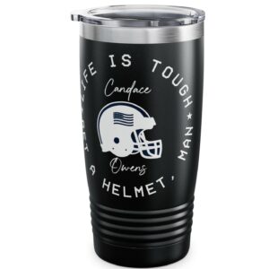 Candace Life Is Tough Ringneck Tumbler, 20oz USA