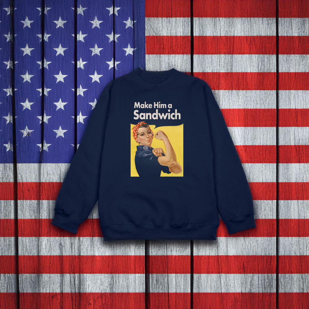 Candace Owens Make Him A Sandwich Propaganda Crewneck