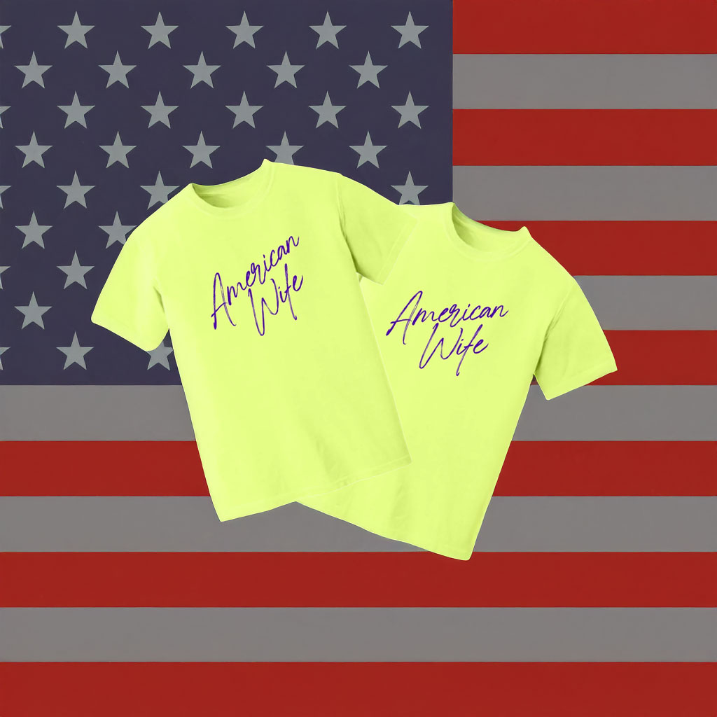 American Wife Neon T-Shirt – Club Candace