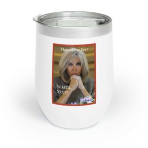 Candace Owens Man Of The Year Chill Wine Tumbler