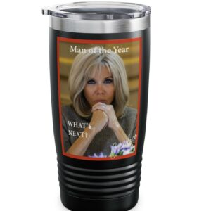 Candace Owens Man Of The Year Ringneck Tumbler