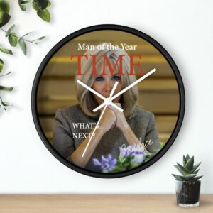 Candace Owens Man Of The Year Wall Clock