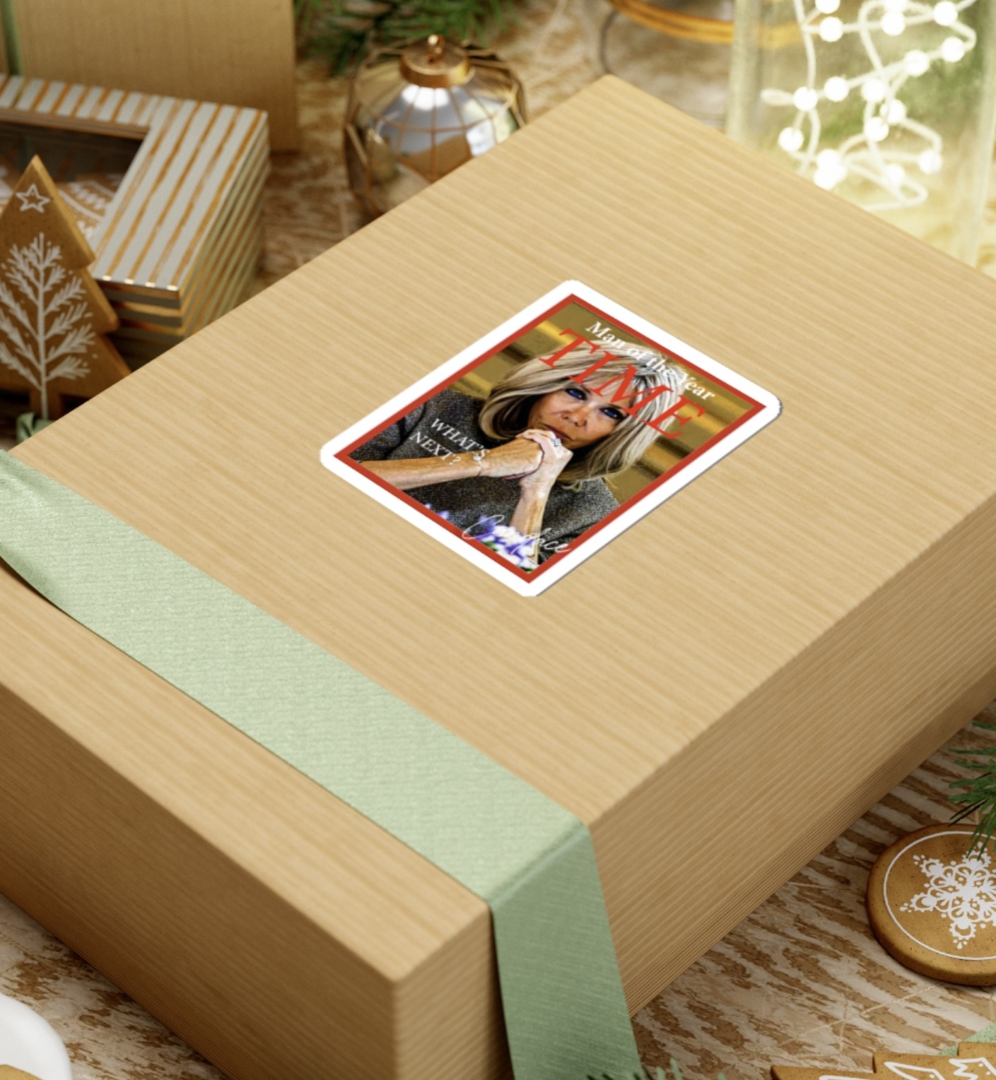 Club Candace Man Of The Year Sticker