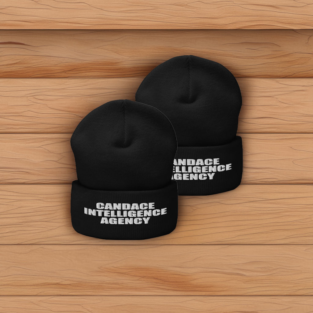 Candace Intelligence Agency CIA Beanie