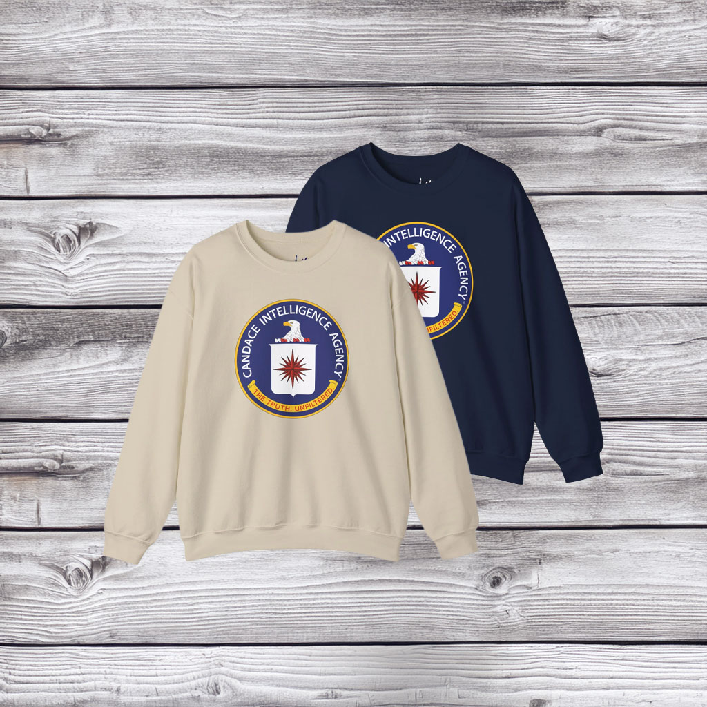 Candace Owens CIA Crewneck Sweatshirt