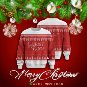 Candace Christ Is King Ugly Christmas Sweater