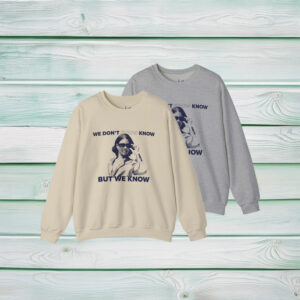 Candace Owens We Know Glasses Crewneck