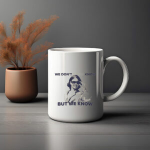 Candace Owens We Know Glasses Mug