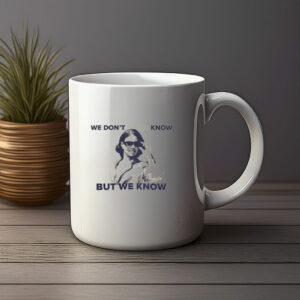 Candace Owens We Know Glasses Mug