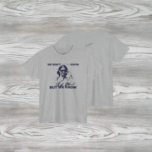 Candace Owens We Know Glasses T-Shirt