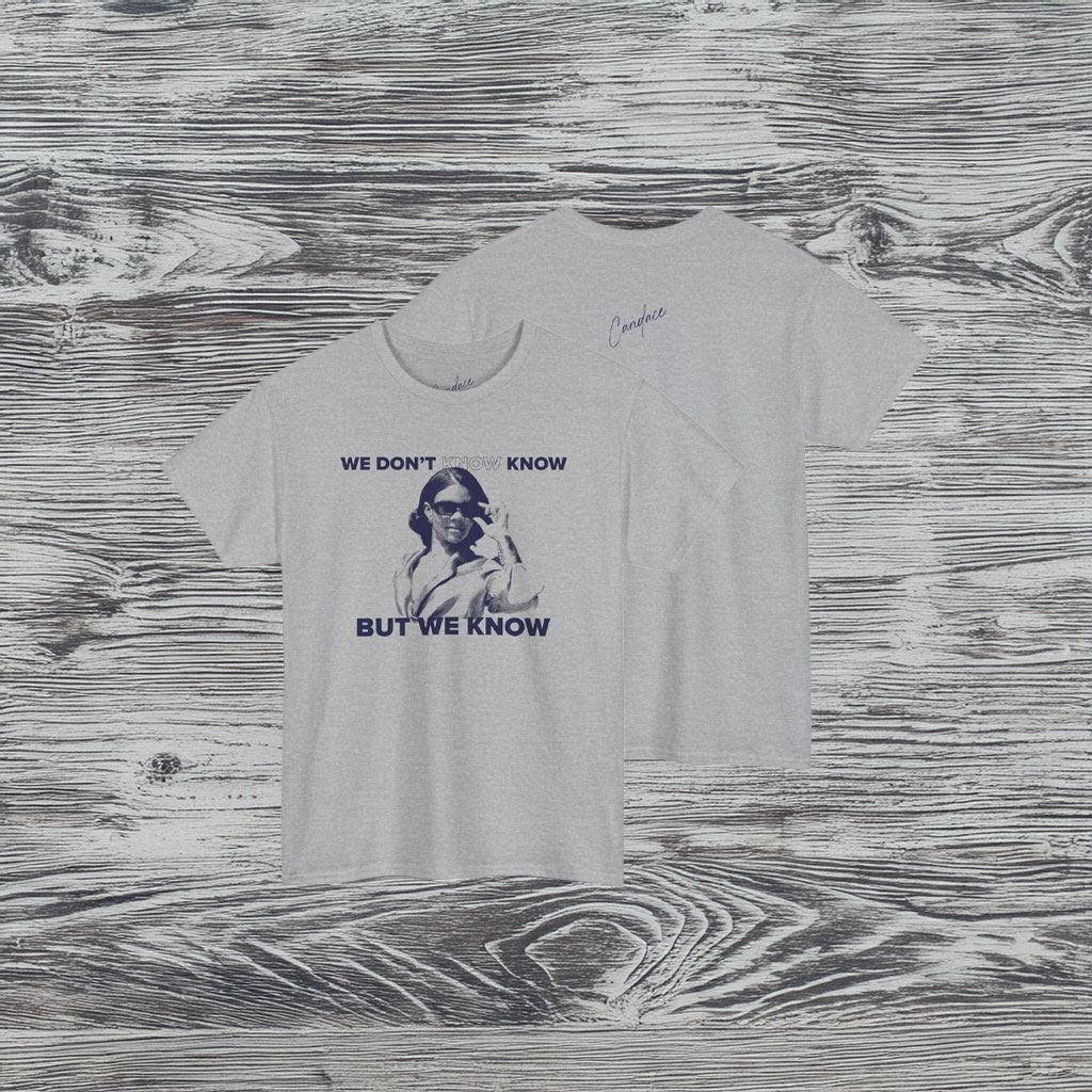 Candace Owens We Know Glasses T-Shirt