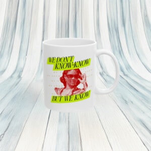 Candace Owens We Know Neon Mug