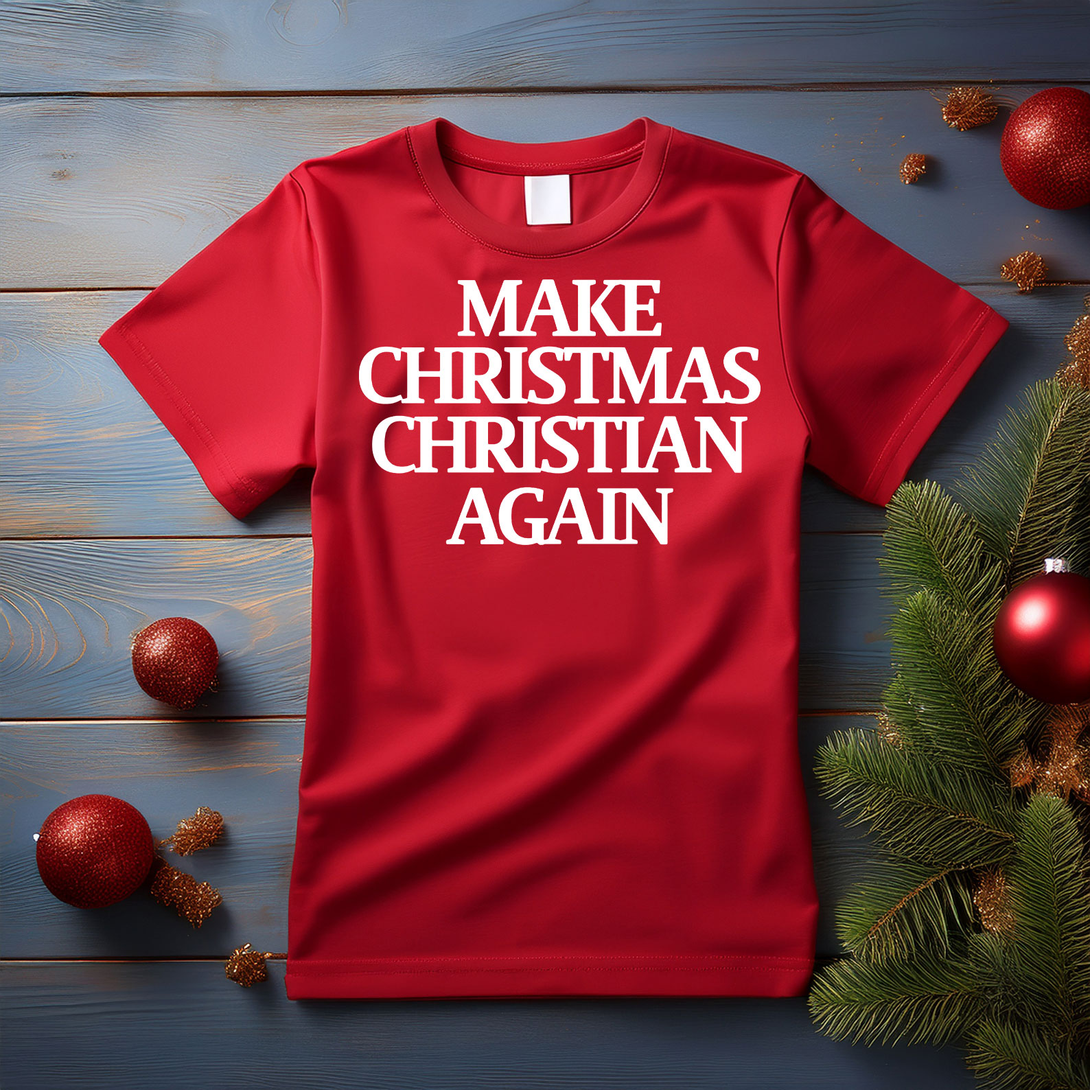 Make Christmas Christian Again T-Shirt
