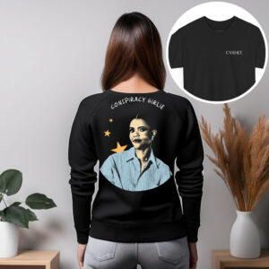 Candace Owens Conspiracy Girlie Crewneck