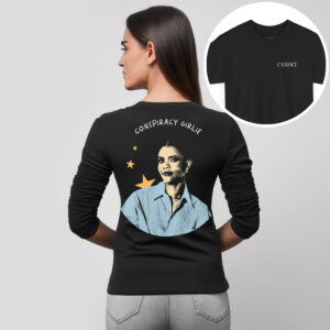 Candace Owens Conspiracy Girlie Crewneck