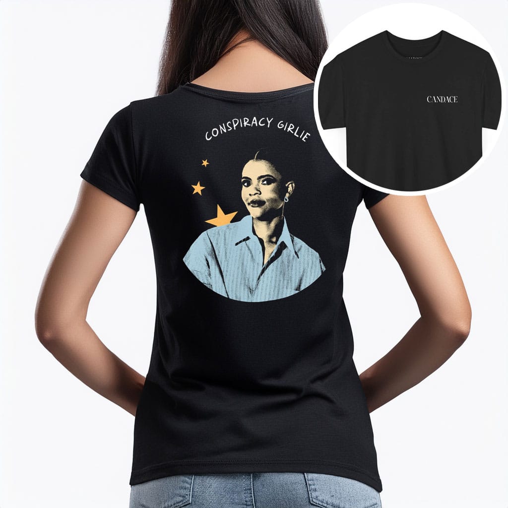 Candace Owens Conspiracy Girlie T-Shirt