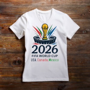2026 FIFA World Cup USA Canada Mexico Host Nations T-Shirt