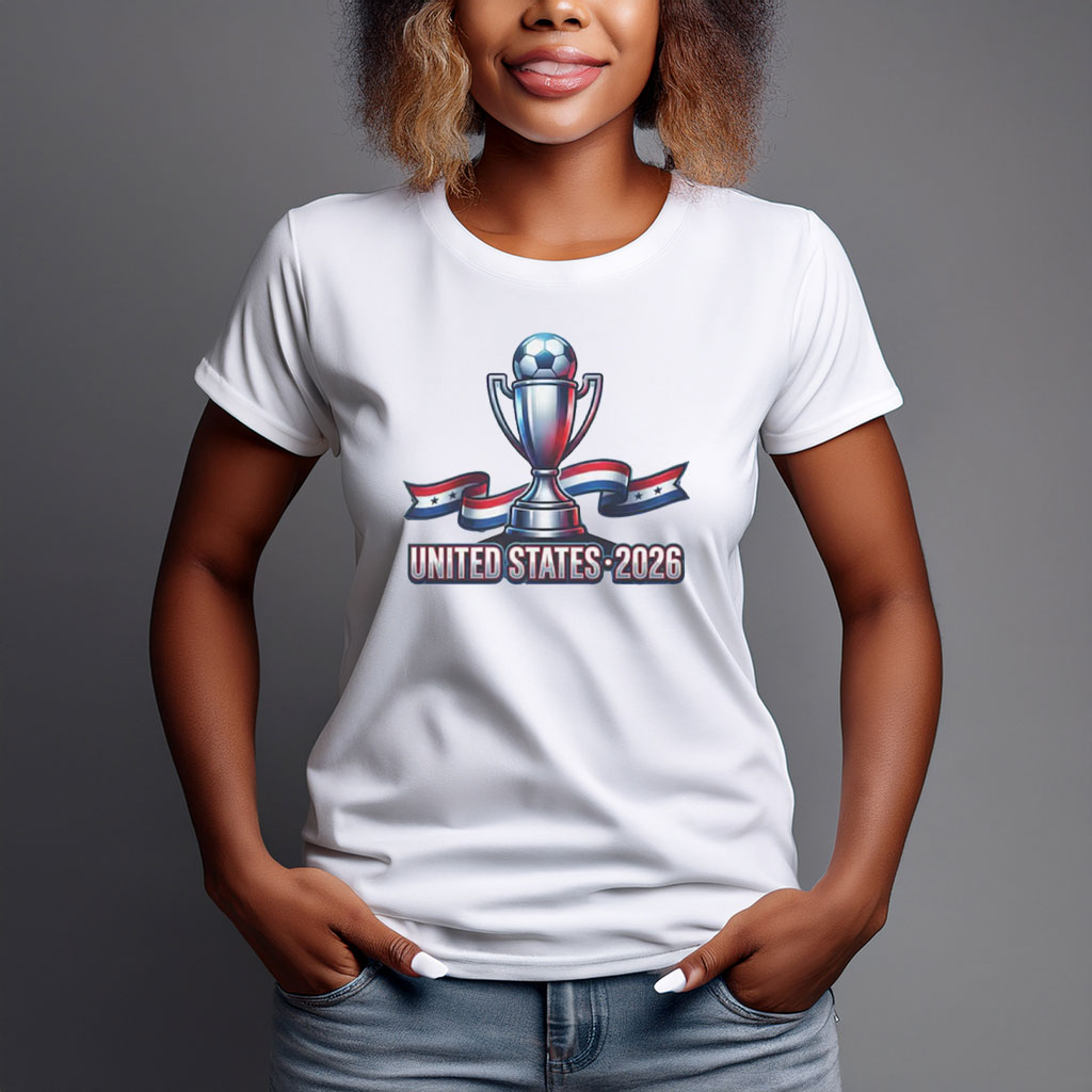 American Soccer Fan Supporter Tee, USA 2026 World Cup T-Shirt