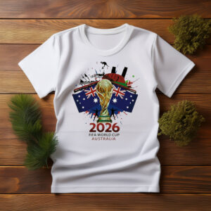 Australia FIFA World Cup 2026 Trophy Graphic Shirt