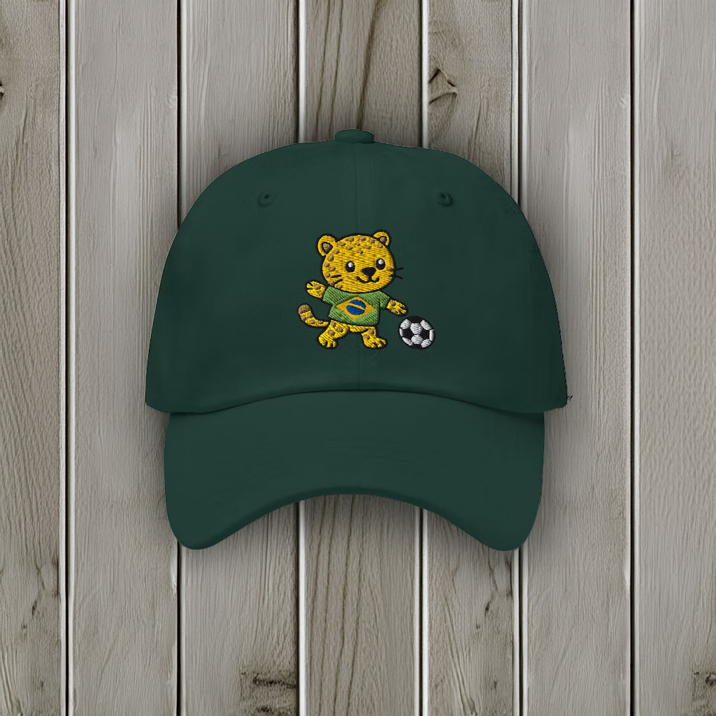 BRAZIL Soccer Embroidered Classic Hat