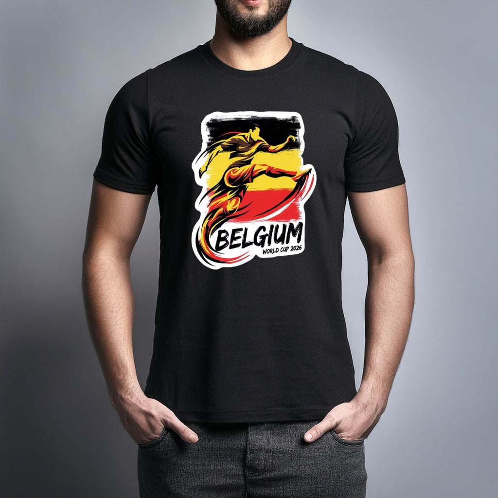 Belgium World Cup 2026 Dynamic Soccer Shirt